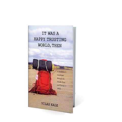 The cover for 'It Was A Happy Trusting World, Then' by Vilas Kale