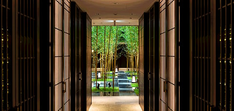 The lobby of MGallery Kyoto