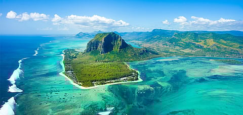 The Mauritius is home to a number of exotic marine life species and is a popular tourist spot