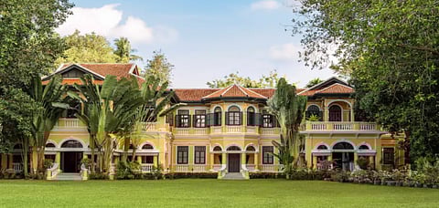 The heritage mansion in Phuket