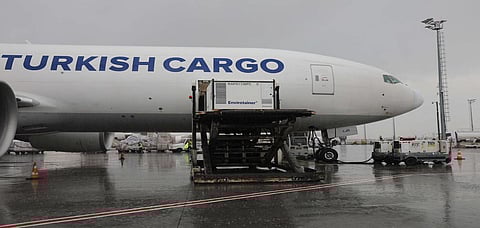 Turkish Cargo has transported vaccines and pharmaceuticals during the ongoing pandemic
