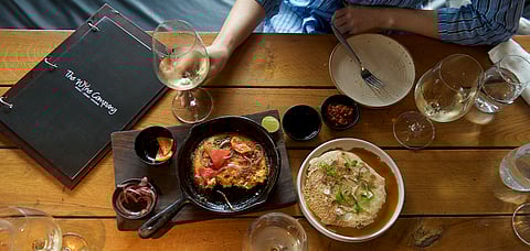 Types of food at The Wine Company