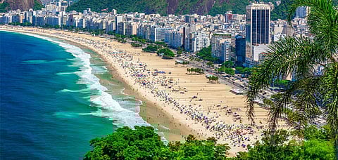 People can only access the beaches for exercise and water sports