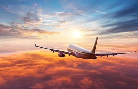 Passengers can now surf the web and stay connected even 4000 ft above. Photo Credit Shutterstock.com