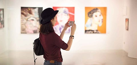 The museum lets its guests put perspective into art and derive happiness