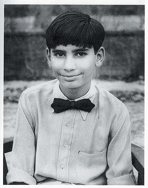 A cherubic Vinod in Lucknow, 1949