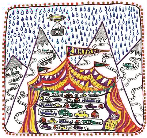 Grumpy Traveller Rohtang jam