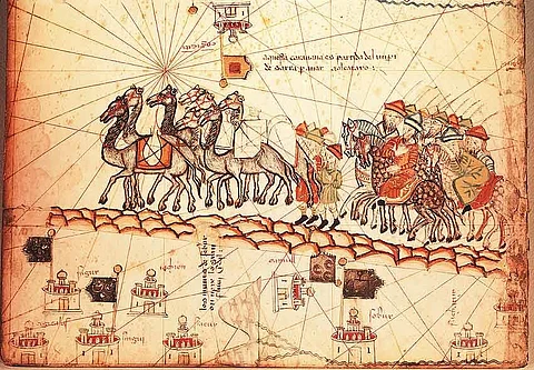Map made by a famous Majorcan cartographer