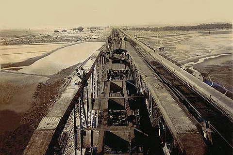 Old Yamuna Bridge, 1863-66