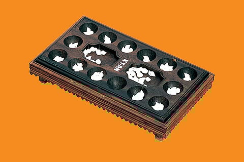 A traditional board game from Tamil Nadu