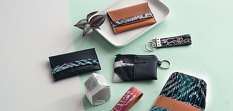 Ethically made wallets and visiting cards by Batik Boutique