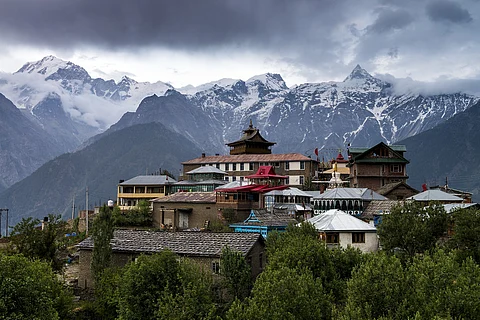 Kalpa region in Himachal