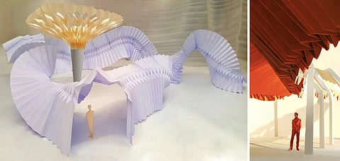 Artist's representation of the pavilion planned for Sunder Nursery