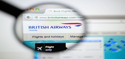 British Airways passengers can upload negative tests on the website