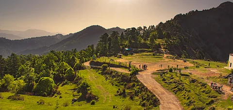 The house is situated close to Gandhi Chowk in Mussoorie