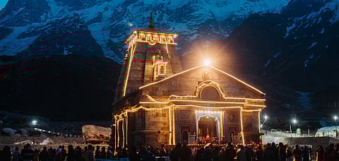 The temple at Kedarnath gets a huge amount of pilgrims every year