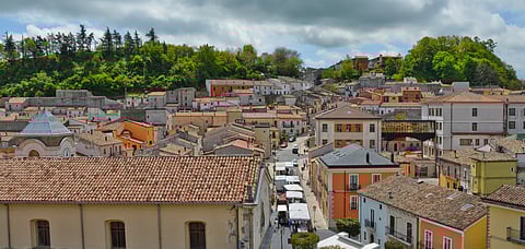The old houses of Bisaccia