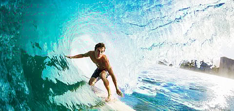 Representative image Around one-fifth of tourists visiting Costa Rica like to go surfing