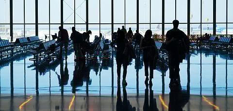 Fewer passengers are flying out due to global coronavirus cases