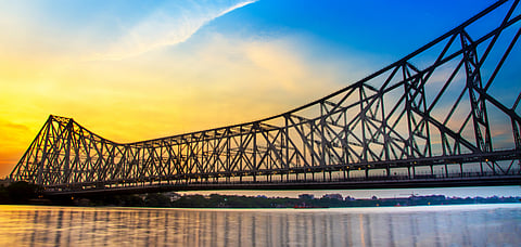 Travelling along the Hooghly is more interesting than a road journey