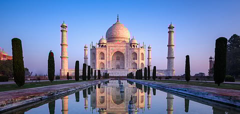 The Taj Mahal reopened as lockdowns eased in India