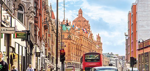 Harrods in London is one of Sara's favourite places