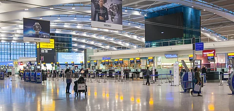 Figures show that only 1.4 million guests passed through the airport in August