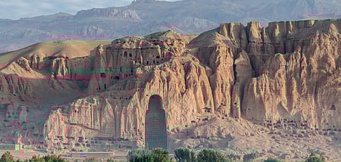 The Buddhas of Bamiyan were the tallest in the world