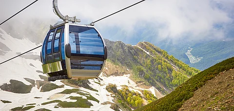 A cable car will connect the two countries over Amur River