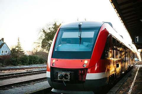 Travelling by train is a more responsible choice