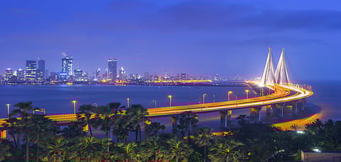 The Bandra-Worli Sea Link in Mumbai