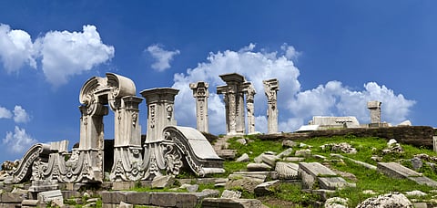 Architectural landscape of Yuanmingyuan