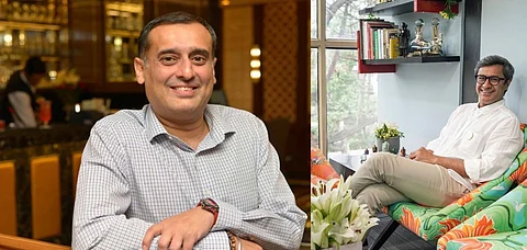 Chairman Amit Burman and Director and co-founder Rohit Aggarwal