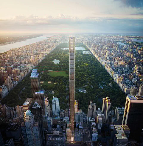 Steinway Tower is now taking residents