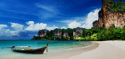 A beach in Thailand