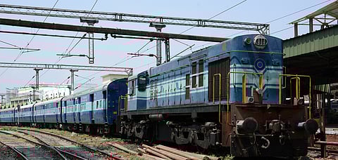 Railway track built in 1918 runs between Belagavi to Hubballi (representative image)