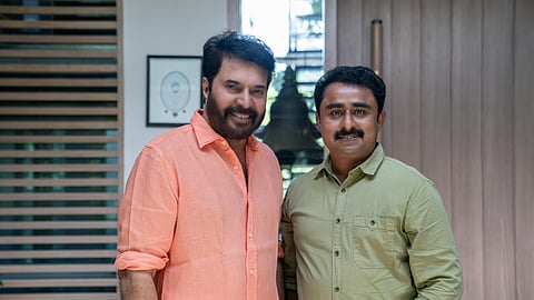 റോബര്ട്ട് കുര്യാക്കോസ് മമ്മൂട്ടിക്കൊപ്പം