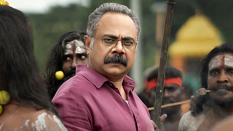 'തുടരും' എന്ന സിനിമയിലെ വില്ലൻ കഥാപാത്രമായ സി.ഐ ജോർജ് ആയി പ്രകാശ് വർമ