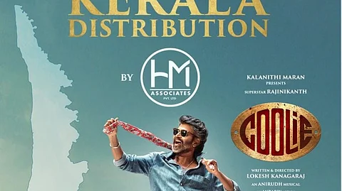 'കൂലി' പോസ്റ്റർ