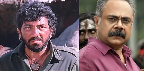 'ഷോലെ'യിൽ ഗബ്ബർസിങ്ങായി അംജദ് ഖാനും 'തുടരു'മിൽ ജോർജ് സാറായി പ്രകാശ് വർമയും