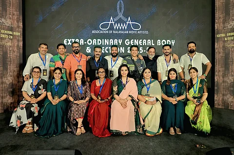 അമ്മയുടെ പുതിയ ഭരണസമിതിയംഗങ്ങൾ