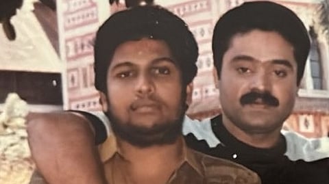 ഷാജി കൈലാസും സുരേഷ് ഗോപിയും 'ന്യൂസി'ന്റെ ഷൂട്ടിങ്ങിനിടെ