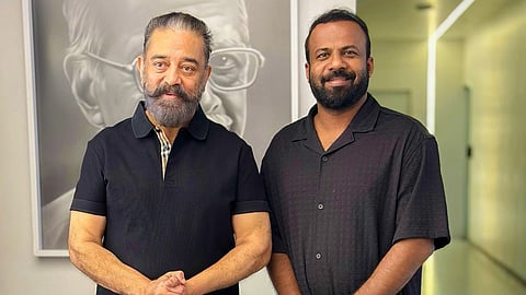 ജേക്സ് ബിജോയ് കമൽ ഹാസനൊപ്പം