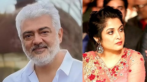 തെന്നിന്ത്യൻതാരങ്ങളായ അജിത് കുമാർ,രമ്യാകൃഷ്ണൻ