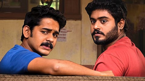 ‘അമ്പലമുക്കിലെ വിശേഷങ്ങള്’ പോസ്റ്ററിൽ ഗോകുൽ സുരേഷും ഗണപതിയും