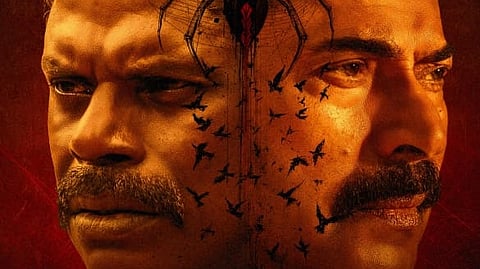 'കളങ്കാവലി'ലെ 'റെഡ്ബാക്ക്' ഗാനത്തിന്റെ റിലീസ് പോസ്റ്റർ