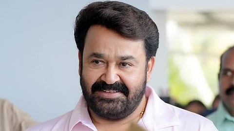 ദൃശ്യം 3 പൂജാ ചടങ്ങിൽ മോഹൻലാൽ