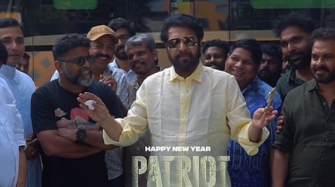 'പേട്രിയറ്റി'ന്റെ സെറ്റിൽ നടന്ന ന്യൂ ഇയർ ആഘോഷത്തിന്റെ വീഡിയോയിൽ നിന്ന്