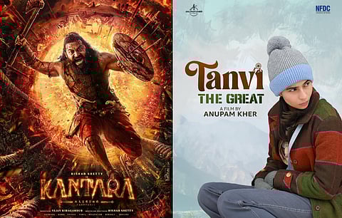 കാന്താര,തൻവി ദ് ഗ്രേറ്റ് പോസ്റ്റർ