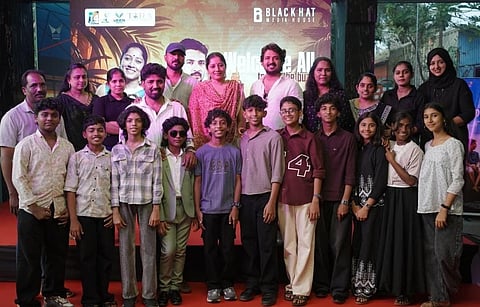 'ത തവളയുടെ ത' എന്ന ചിത്രത്തിന്റെ കണ്ണൂരിൽ നടന്ന ഇവന്റിൽ നിന്ന്